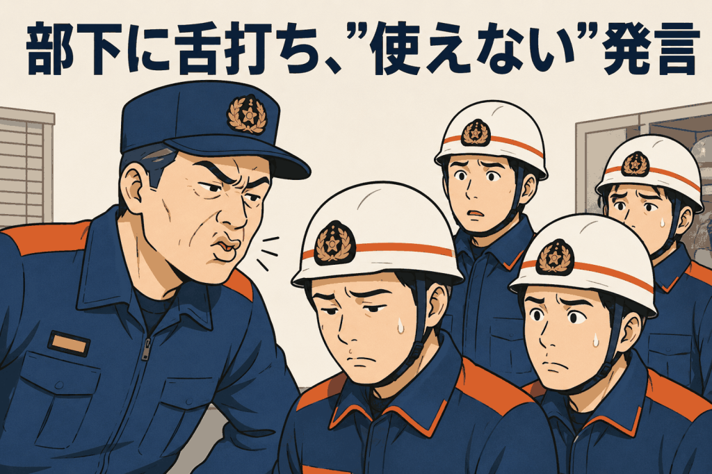 部下に舌打ち、”使えない”発言　