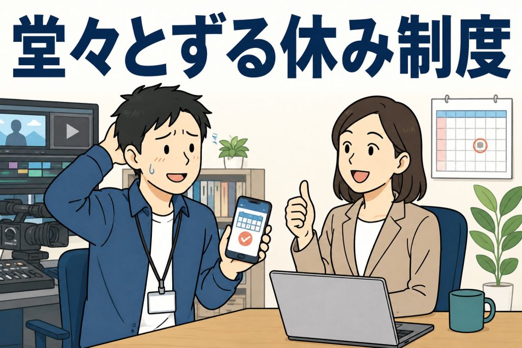 堂々と「ずる休み制度」