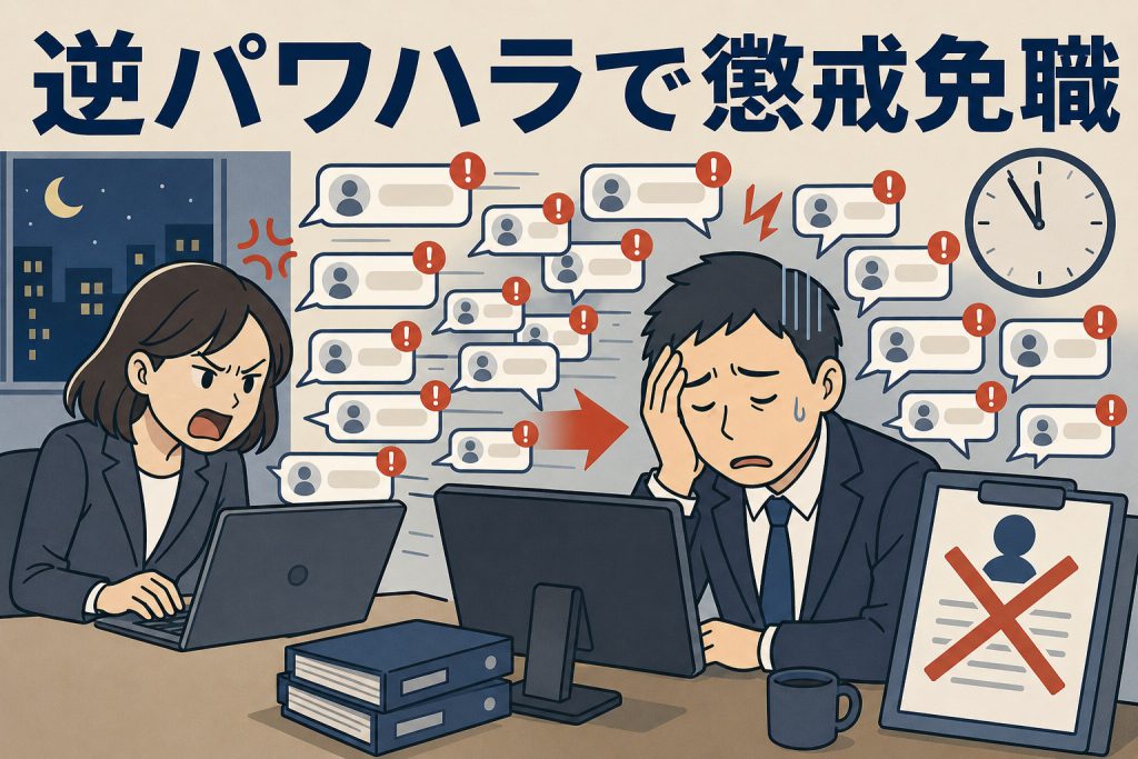 逆パワハラで懲戒免職