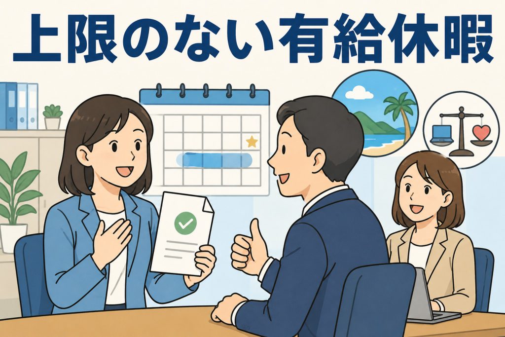 上限のない有給休暇