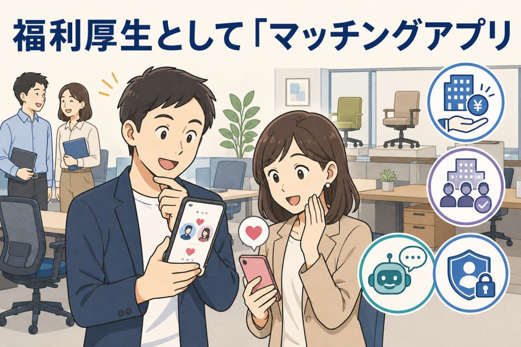 福利厚生として「マッチングアプリ」