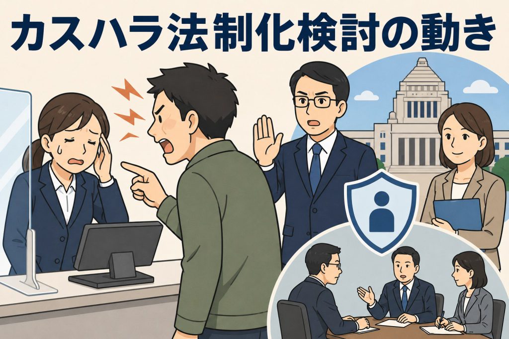 カスハラ法制化検討の動き