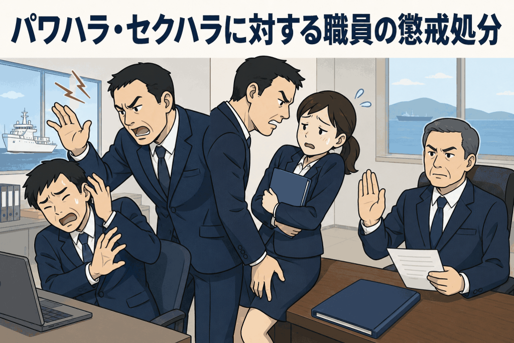 パワハラ・セクハラに対する職員の懲戒処分