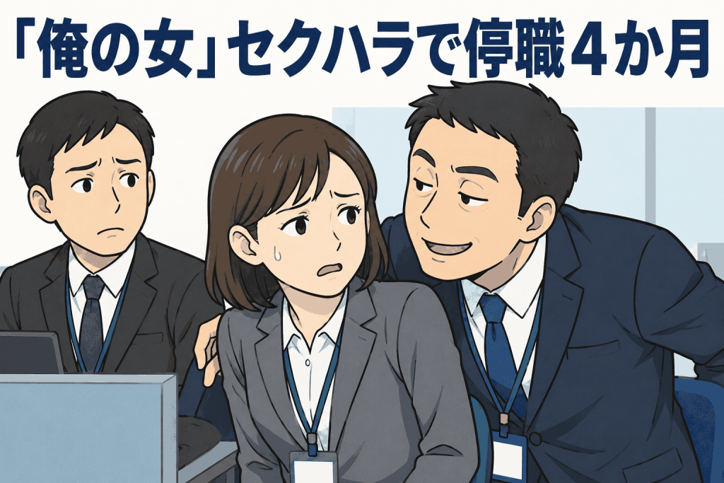 「俺の女」セクハラで停職４か月