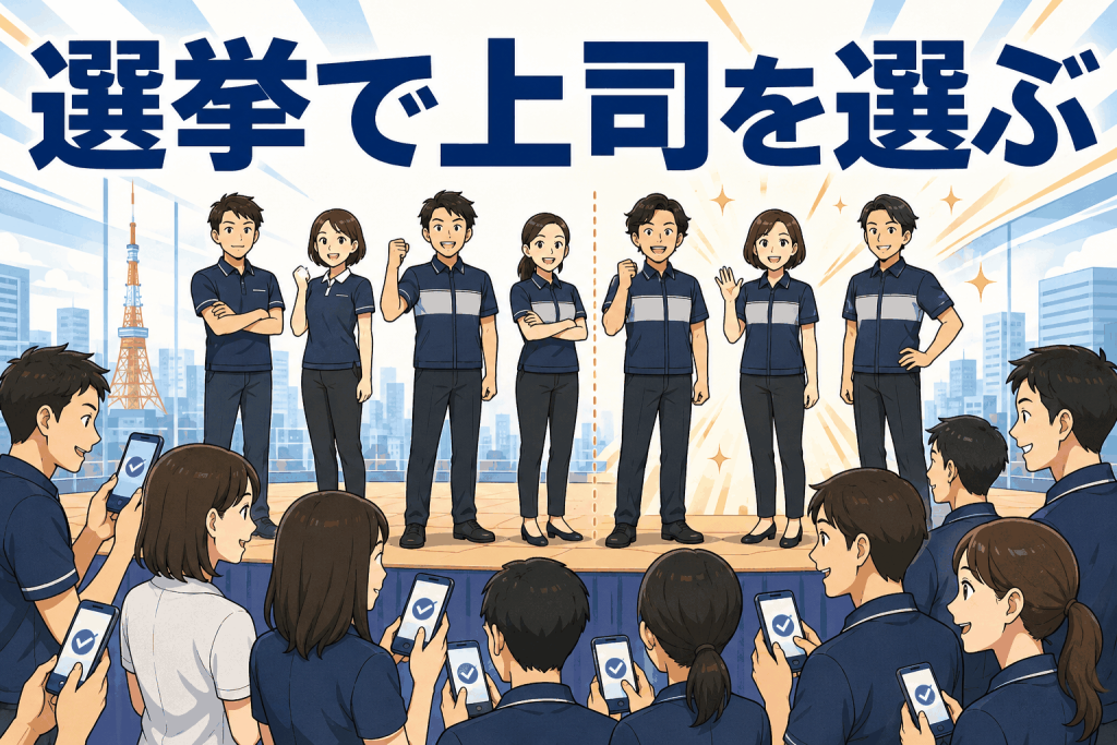 選挙で上司を選ぶ