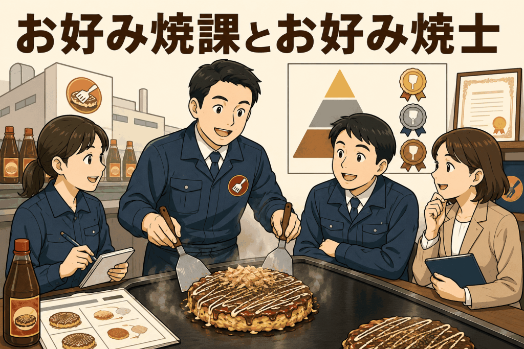 お好み焼課とお好み焼士